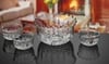 Ice Bowl Set 7 Pcs - (1xM/Bowl + 6xS/Bowl) Kase Seti