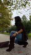 AMARA HAKİKİ DERİ SÜET ÇİZME KAHVERENGİ