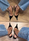 BOLD RUGAN SİYAH STİLETTO SİYAH