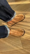CASSE TROK İŞLEMELİ GERÇEK  DERİ LOAFER CAMEL