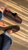 GALE ARKA ALASTİKLİ GERÇEK DERİ LOAFER KAHVE 