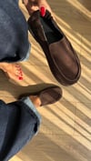 GALE ARKA ALASTİKLİ GERÇEK DERİ LOAFER KAHVE 