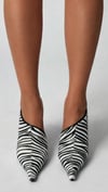 KAEL TOPUKLU TERLİK ZEBRA SİYAH