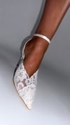 LACE TOPUKLU AYAKKABI BEYAZ