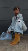 LUXA HAKİKİ DERİ TOPUKLU BOT CAMEL