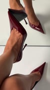 ROUGE RUGAN STİLETTO BORDO