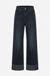 Dena Paça Katlı Denim Pantolon