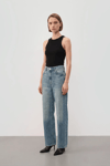 Dena Taşlı Denim Pantolon