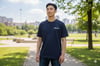 %100 PAMUK LACİVERT TSHIRT