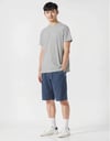BİSİKLET YAKA TSHIRT -BEJ