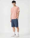 BİSİKLET YAKA TSHIRT PEMBE