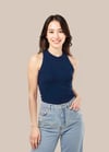 CROP ATLET LACİVERT