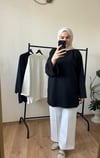 Basic sweat LACİVERT