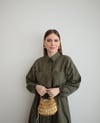 Beymn Model Çıtçıtlı Poplin Elbise HAKİ