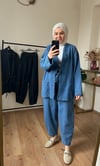 Denim Takım Kot Rengi 