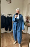 Denim Takım Kot Rengi 