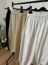 Gabardin Kumaş Şalvar Pantolon BEJ