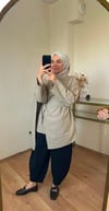 Keten Pelerin Detay Takım VİZON