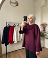 Kol Yırtmaçlı Sweat VİŞNE