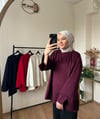 Kol Yırtmaçlı Sweat VİŞNE