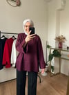 Kol Yırtmaçlı Sweat VİŞNE