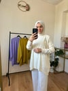 Merserize tunik EKRU