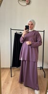Oversize oysho kumaş takım MÜRDÜM