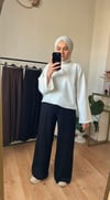 Oysho Çimalı Pantolon SİYAH