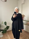 Oysho İnce Kumaş Relax Takım SİYAH