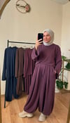 Oysho Pike Kumaş Şalvarlı Takım MÜRDÜM