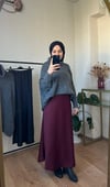 Saten etek BORDO