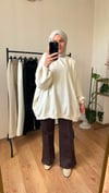 Scuba pantolon 100 cm KAHVE
