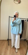 Scuba pantolon 90 cm BEYAZ