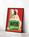 Artis Amsterdam (1947) – Eppo Doeve Hollanda Vintage Reklam Posteri