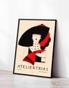Atelier Trias Berlin (1926) – Rolf Frey Alman Art Deco Vintage Posteri