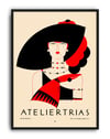 Atelier Trias Berlin (1926) – Rolf Frey Alman Art Deco Vintage Posteri