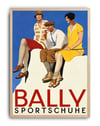Bally Sportschuhe (1925) – Emil Cardinaux İsviçre Vintage Reklam Posteri