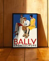 Bally Sportschuhe (1925) – Emil Cardinaux İsviçre Vintage Reklam Posteri