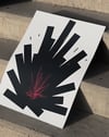 Black Impact Modern Duvar Tablosu – Siyah Krem Minimal Abstract Poster