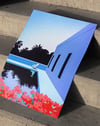 Blue Pool Modern Duvar Tablosu – Mavi Havuz ve Mimari Manzara Poster