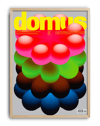 Bubble Bloom Modern Duvar Tablosu – Renkli 3D Çiçek ve Dergi Kapak Poster