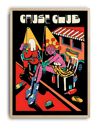 Cause Club Modern Duvar Tablosu – Siyah Kırmızı Gece Hayatı Poster