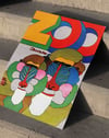 Chorzów Color Faces Modern Duvar Tablosu - Renkli Abstract Figüratif Poster