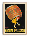 Cognac Pellisson (1907) – Leonetto Cappiello Fransız Vintage Reklam  Posteri