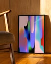 Color Drift Modern Duvar Tablosu – Pastel Akışkan Abstract Poster