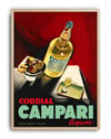 Cordial Campari Liquor (1930) – Marcello Nizzoli İtalyan Vintage Reklam  Posteri