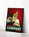 Cordial Campari Liquor (1930) – Marcello Nizzoli İtalyan Vintage Reklam  Posteri