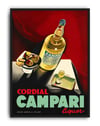 Cordial Campari Liquor (1930) – Marcello Nizzoli İtalyan Vintage Reklam  Posteri