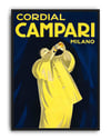 Cordial Campari Milano (1921) – Leonetto Cappiello İtalyan Vintage Reklam Posteri