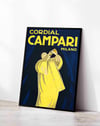 Cordial Campari Milano (1921) – Leonetto Cappiello İtalyan Vintage Reklam Posteri